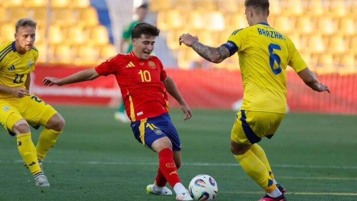 Barcelona duo exit Spain under-21 Euros debut early with injuries