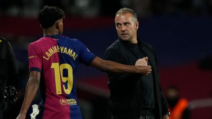 Barcelona manager Hansi Flick on Lamine Yamal – ‘It’s not all enjoyment, you also have to work’