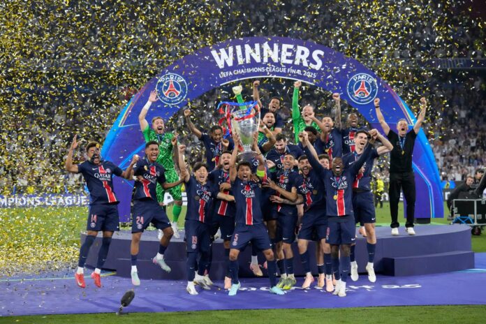Brilliant PSG demolish Inter Milan 5-0 to win first Champions League title