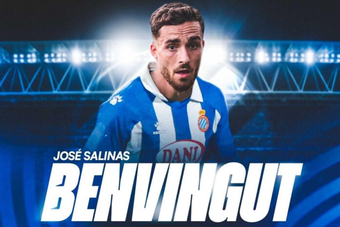 José Salinas, sexto fichaje del Espanyol