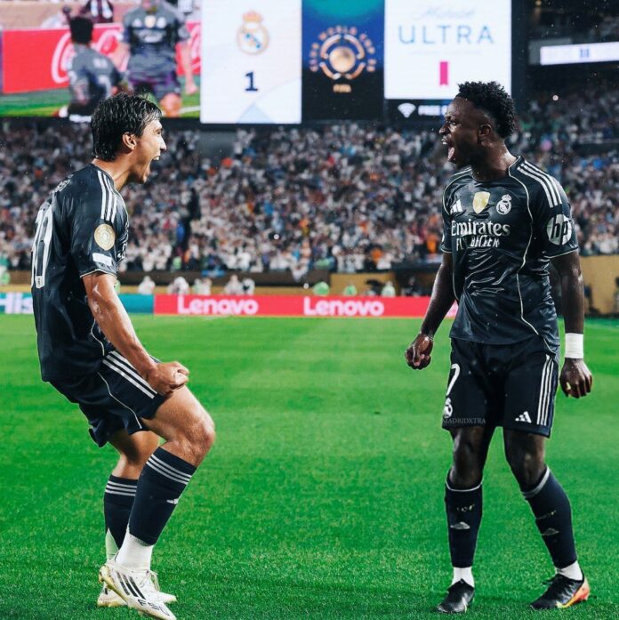 Real Madrid 3-0 RB Salzburg Player Ratings: Vinicius Junior lights up final third