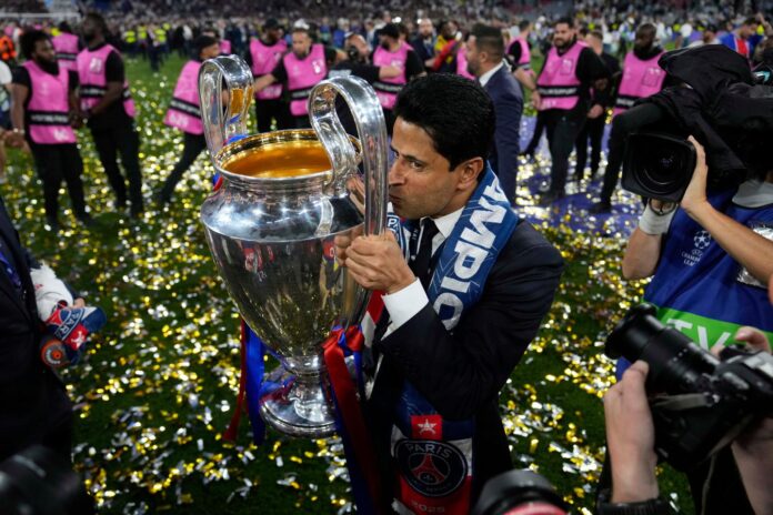 For Nasser Al-Khelaifi, PSG’s versatile and ‘untouchable’ president, triumph marks a crowning achievement