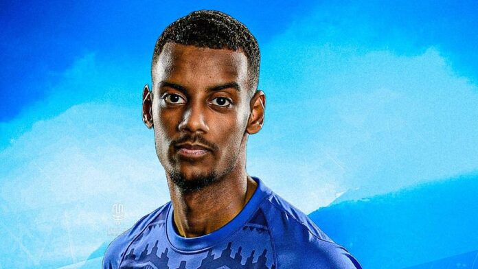 الهلال يبدي رغبته في التعاقد مع ألكسندر إيزاك