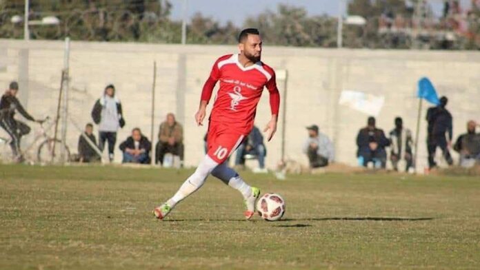 وفاة اللاعب الفلسطيني مهند الليلي في غارة إسرائيلية