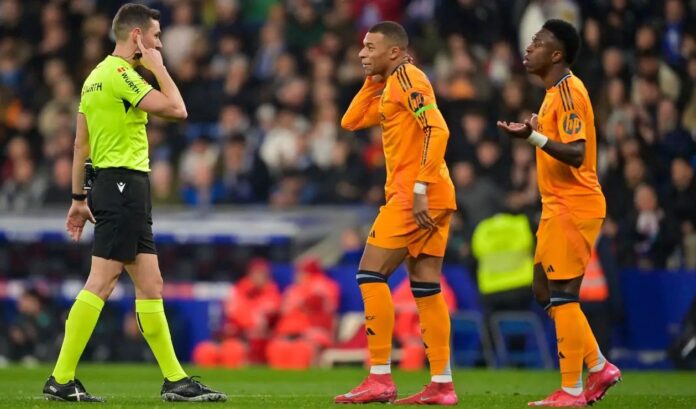 Real Madrid to discipline Kylian Mbappe and Vinicius Junior over lack of effort