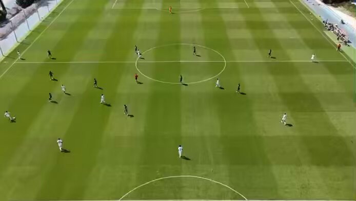 WATCH: Real Madrid star scores incredible goal from own half during pre-season friendly victory