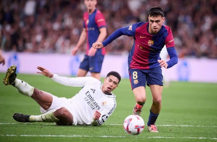 “Really incredible” – Barcelona superstar Pedri heaps praise on Real Madrid “rival” Jude Bellingham
