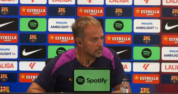 Barcelona manager Hansi Flick rules out new signing, unhappy with key departure