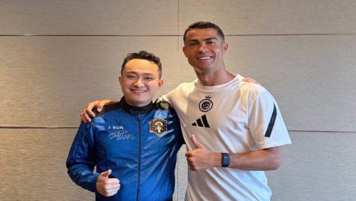 جوستين صن يزور النصر ويلتقي رونالدو