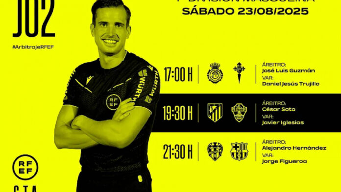 Alejandro Hernández dirigirá el Levante-Barcelona