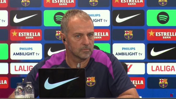 “We have to take care” – Barcelona manager Hansi Flick provides updated on injured pair