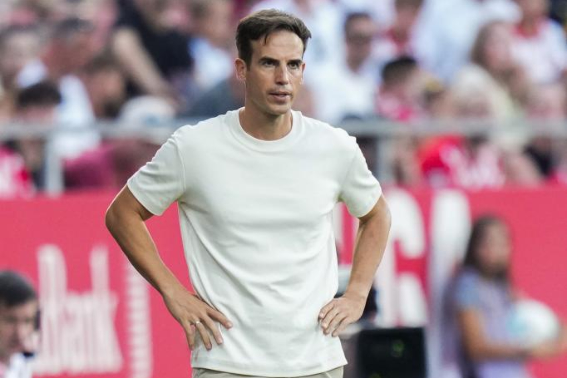 إينيغو بيريز خلال المباراة