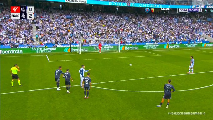WATCH: Real Madrid see lead cut in half as Real Sociedad score from the penalty spot