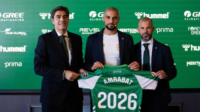 Amrabat: “Tuve ofertas de Arabia, también del Sevilla, pero cuando me llamó el Betis lo tuve claro”