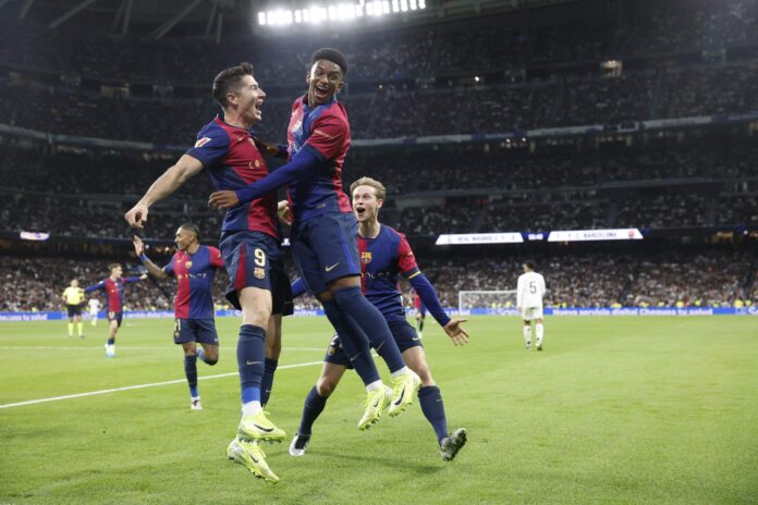 Barcelona and Spotify settle on artist to feature on shirt during first Clasico clash against Real Madrid