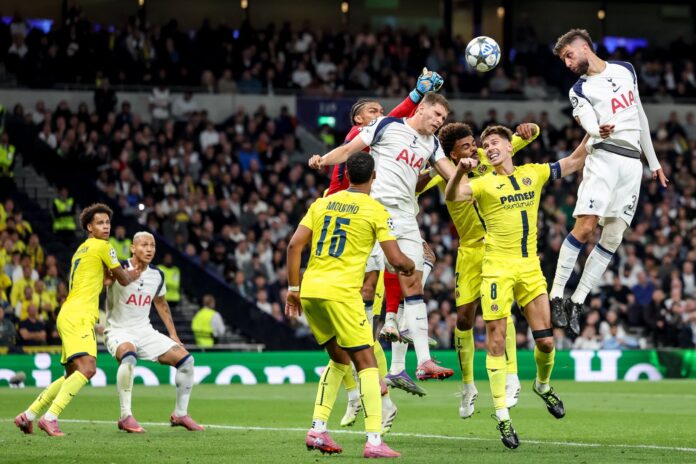 Villarreal frustrated by Tottenham Hotspur as Champions League points slip through hands