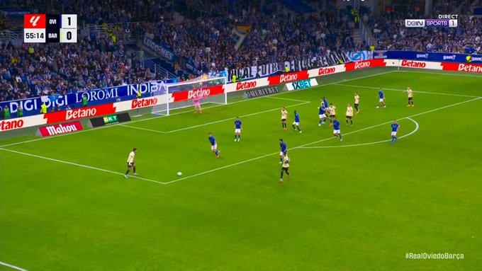 WATCH: Eric Garcia brings Barcelona back level against Real Oviedo