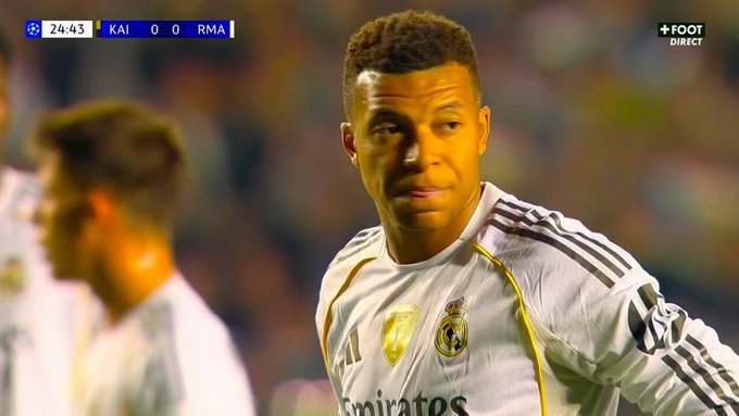WATCH: Kylian Mbappe breaks the deadlock for Real Madrid against Kairat Almaty