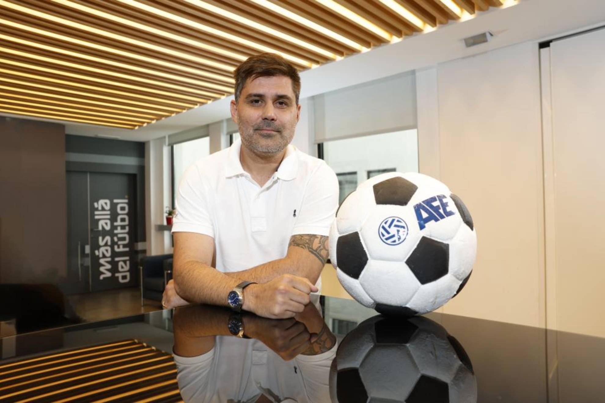ديفيد أغانزو، رئيس رابطة اللاعبين الإسبان