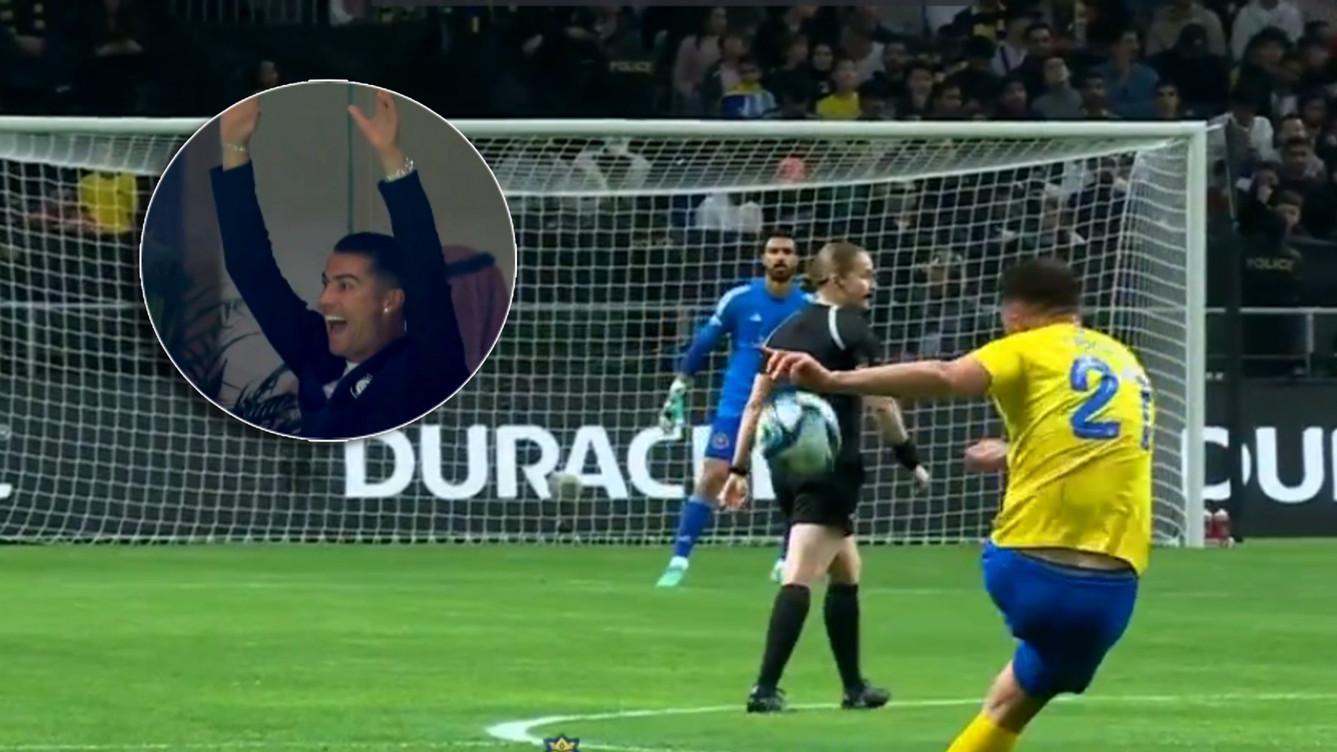 النصر يفوز على إنتر ميامي في مباراة ودية، ولابورت يسجل هدفًا من مسافة 60 مترًا