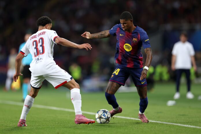 Barcelona 1-2 PSG player ratings: Marcus Rashford impresses again in electric Champions League clash