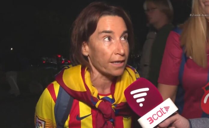WATCH: Barcelona fan goes viral for strong message to Joan Laporta – ‘It’s embarassing’