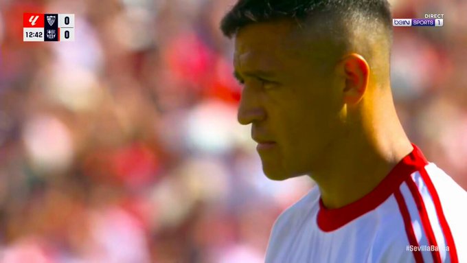 WATCH: Alexis Sanchez scores against former club as Sevilla lead Barcelona