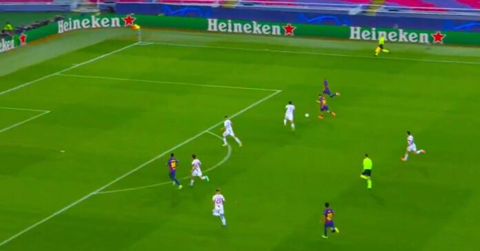 WATCH: Barcelona open scoring against Olympiakos through Lamine Yamal-Fermin Lopez combination