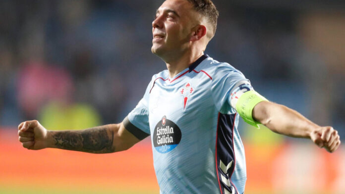 Iago Aspas se convierte en el jugador con más partidos en la historia del Celta con 534