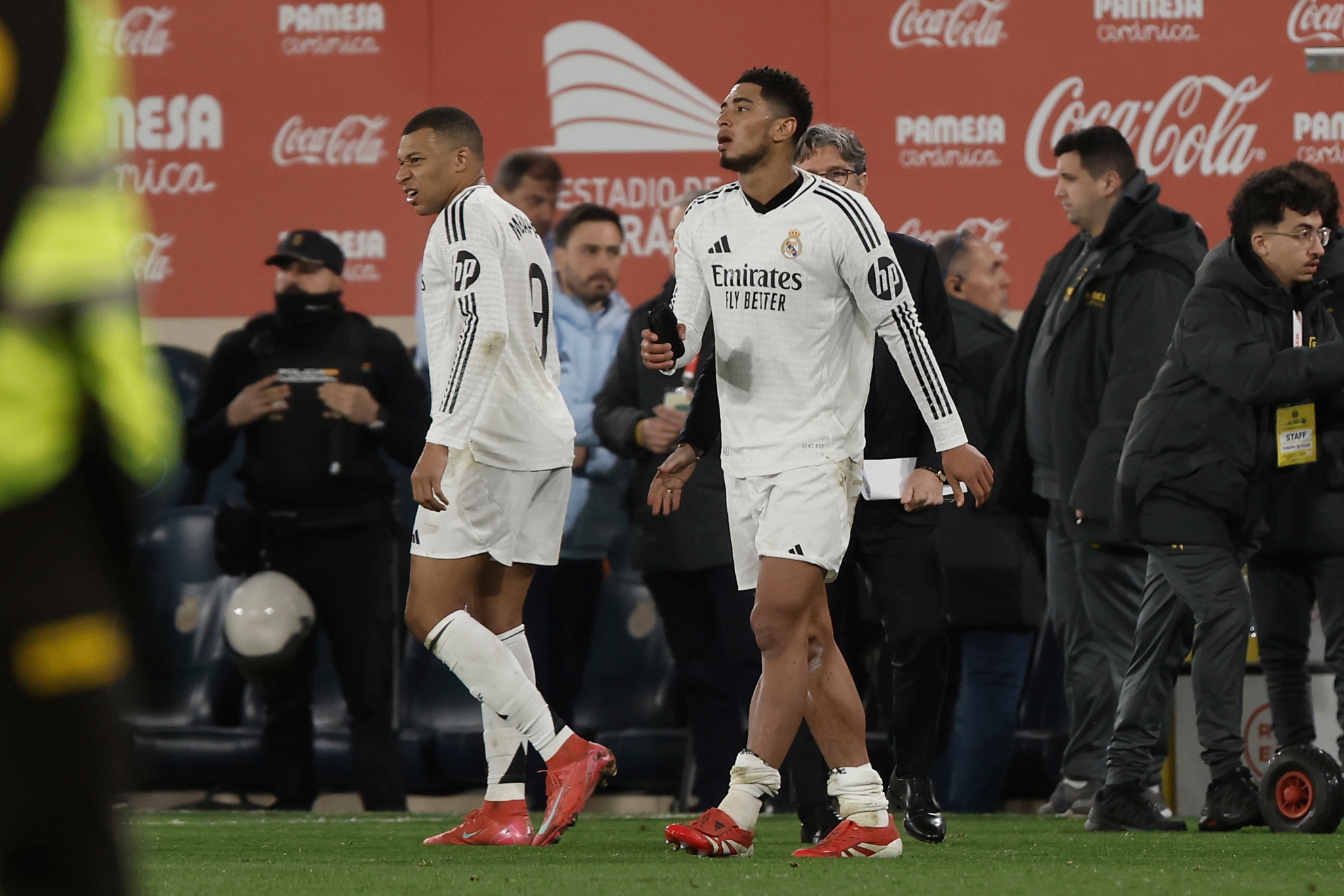 مبابي وبيلينغهام يظهران التعب بعد مباراة فياريال وريال مدريد