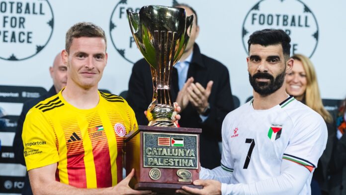 Catalonia host Palestine in emotional friendly – ‘This is for all the Palestinians that can’t speak’