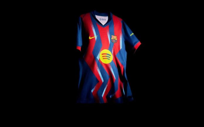 Barcelona release fourth kit with nod to iconic Clasico memory