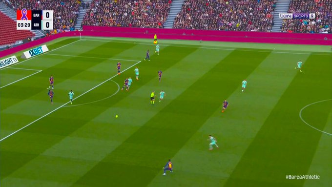 WATCH: Robert Lewandowski scores first goal back at Spotify Camp Nou as Barcelona lead Athletic Club