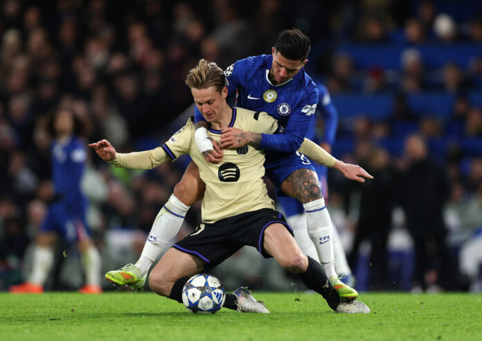 10-man Barcelona given Champions League lesson by Chelsea