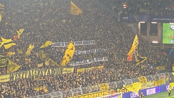 Borussia Dortmund fans blast Spanish authorities with banner – ‘F*** La Liga, F*** RFEF’
