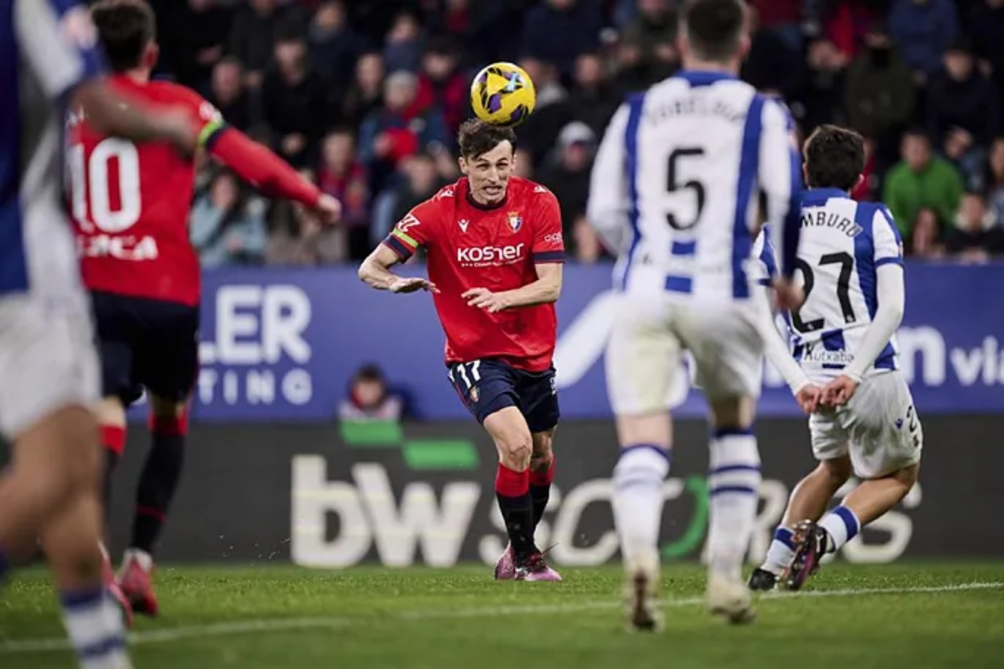 هدف أنتي بوديمير برأسه ضد ريال سوسيداد