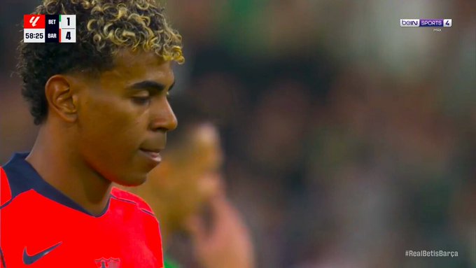 WATCH: Lamine Yamal slots home fifth Barcelona goal from the penalty spot