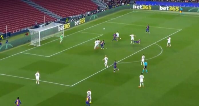 WATCH: Jules Kounde brace turns it around for Barcelona against Eintracht Frankfurt