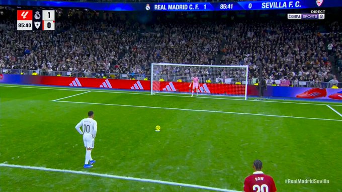 WATCH: Kylian Mbappe equals Cristiano Ronaldo record as Real Madrid go 2-0 up against Sevilla