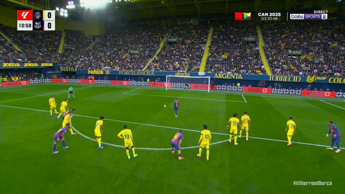 WATCH: Raphinha score opening goal from the penalty spot as Barcelona lead Villarreal