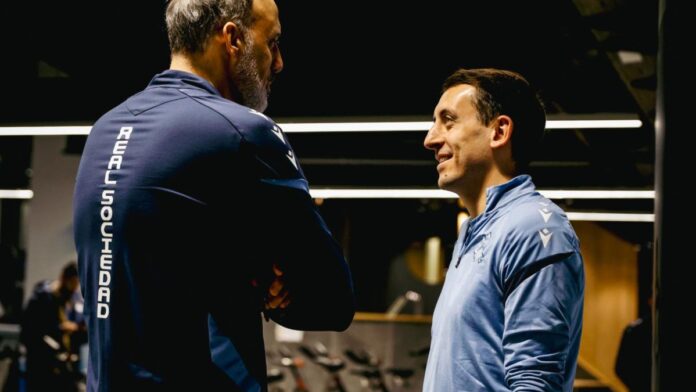 Matarazzo y Oyarzabal, los ‘jefes’ a los que se encomienda la Real, ya se conocen