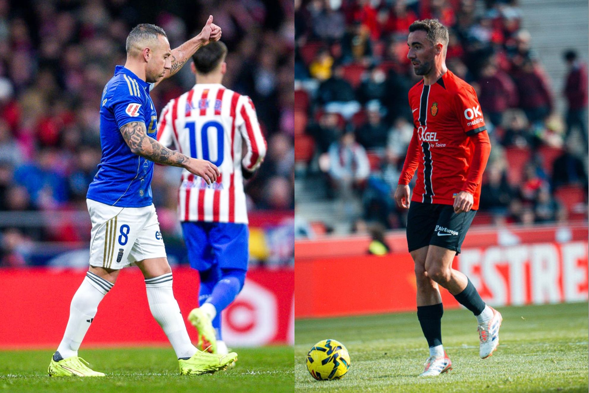 مباراة أفييدو ضد مايوركا