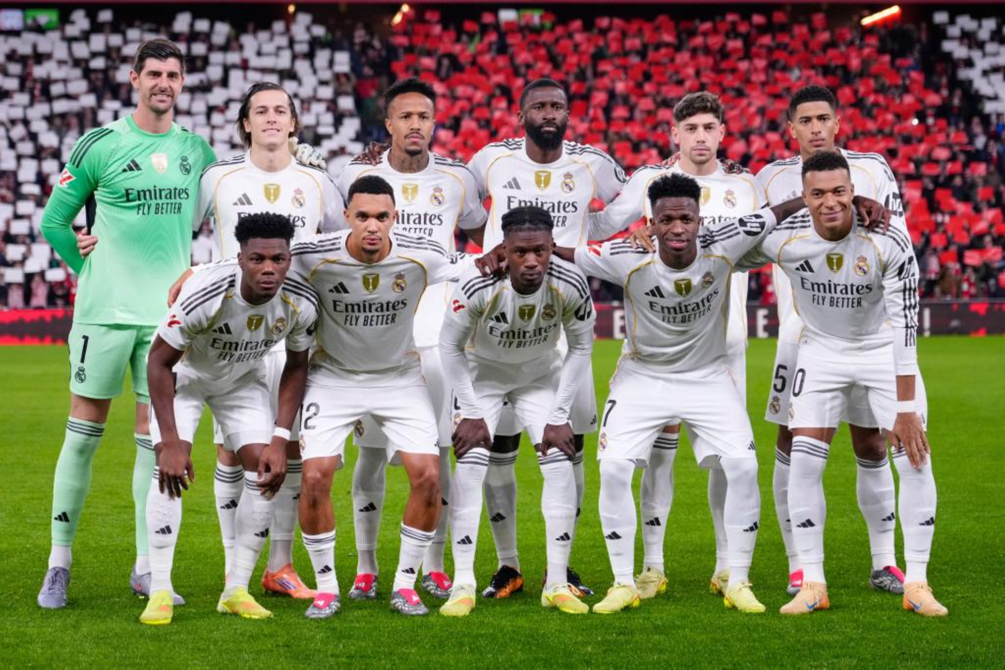 تشكيلة ريال مدريد الأساسية في مباراة سان ماميس