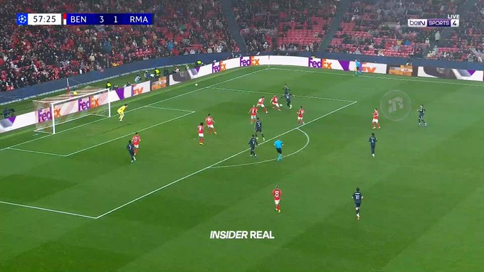 WATCH: Benfica score for 3-1 before Kylian Mbappe responds for Real Madrid