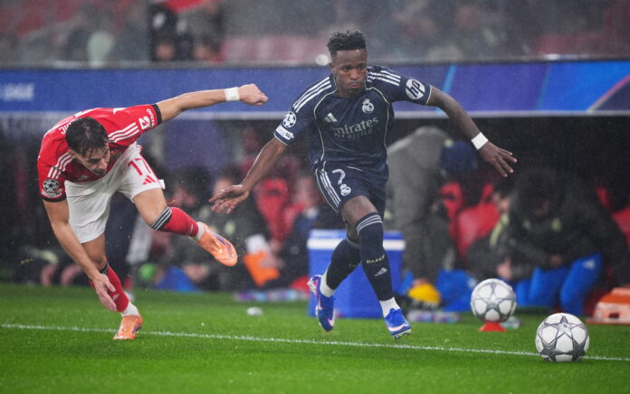 9-man Real Madrid drop into Champions League play-offs after uninspiring defeat in Lisbon