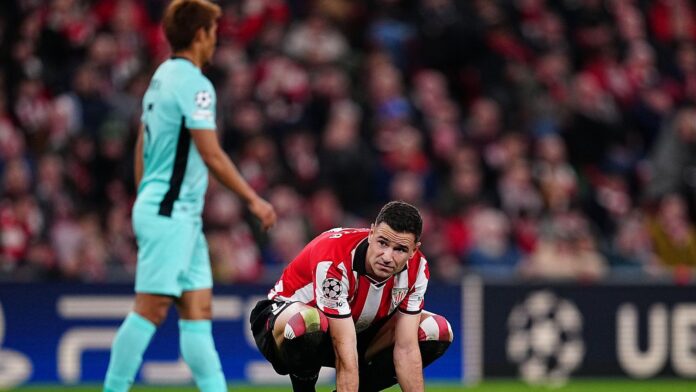 Athletic Club lose grip on Champions League progression against slippery Sporting CP