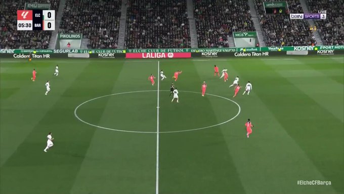 WATCH: Lamine Yamal fires Barcelona into early lead against Elche