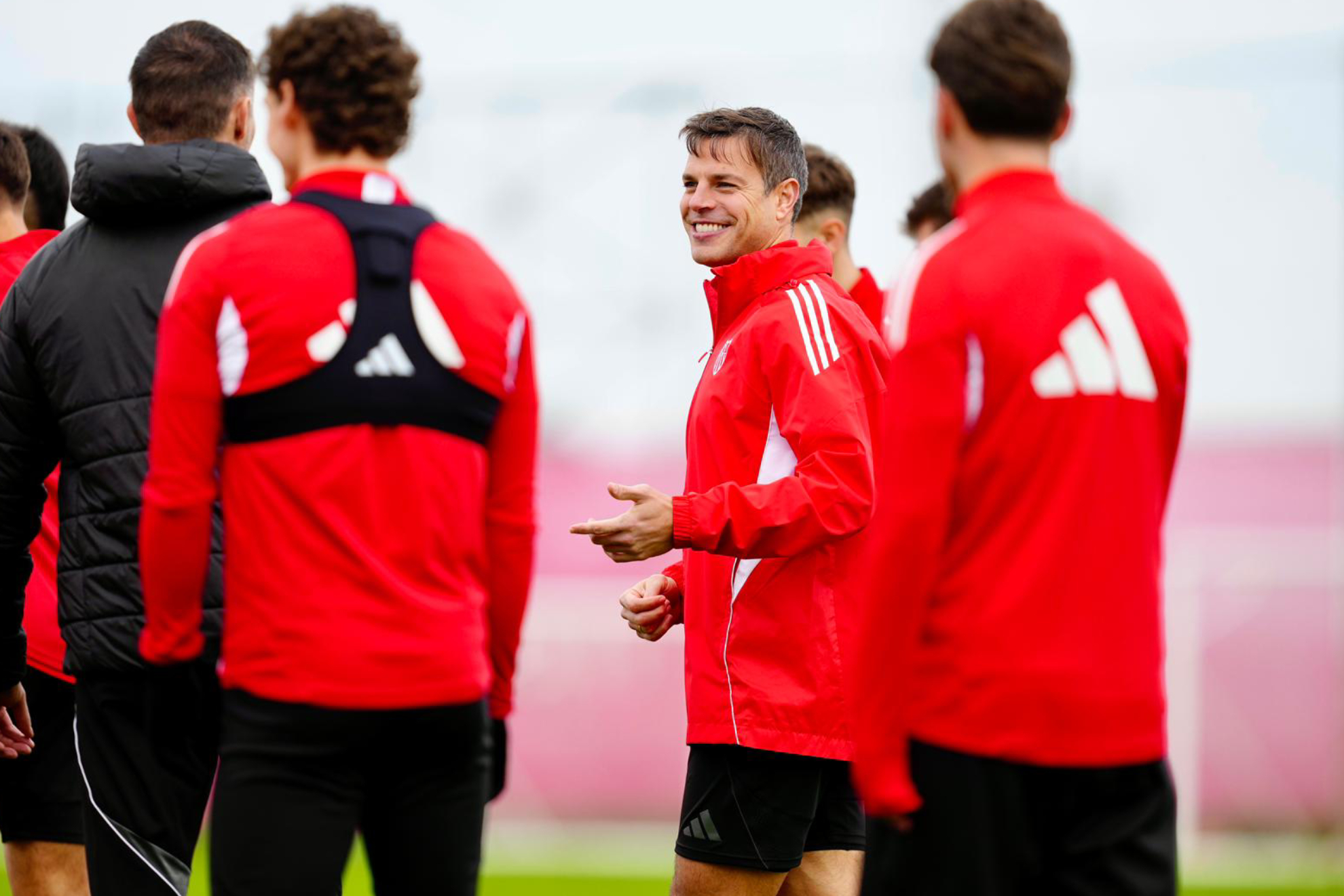 أزبيليكويتا خلال التدريب اليوم