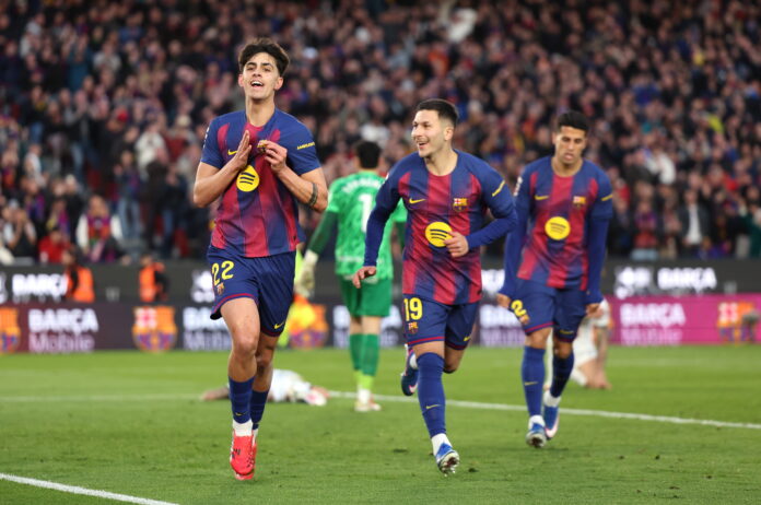 Marc Bernal delighted at scoring first Barcelona goal in Mallorca win