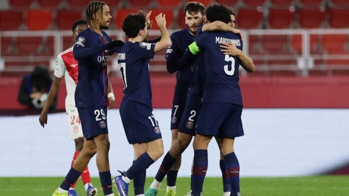 باريس سان جيرمان يفوز على موناكو